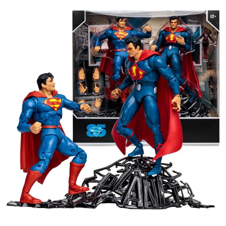 DC Multiverse Superman vs Superman of Earth-3 with Atomica Figure Two-Pack Gallery Image 19