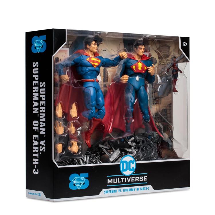 DC Multiverse Superman vs Superman of Earth-3 with Atomica Figure Two-Pack Gallery Image 17