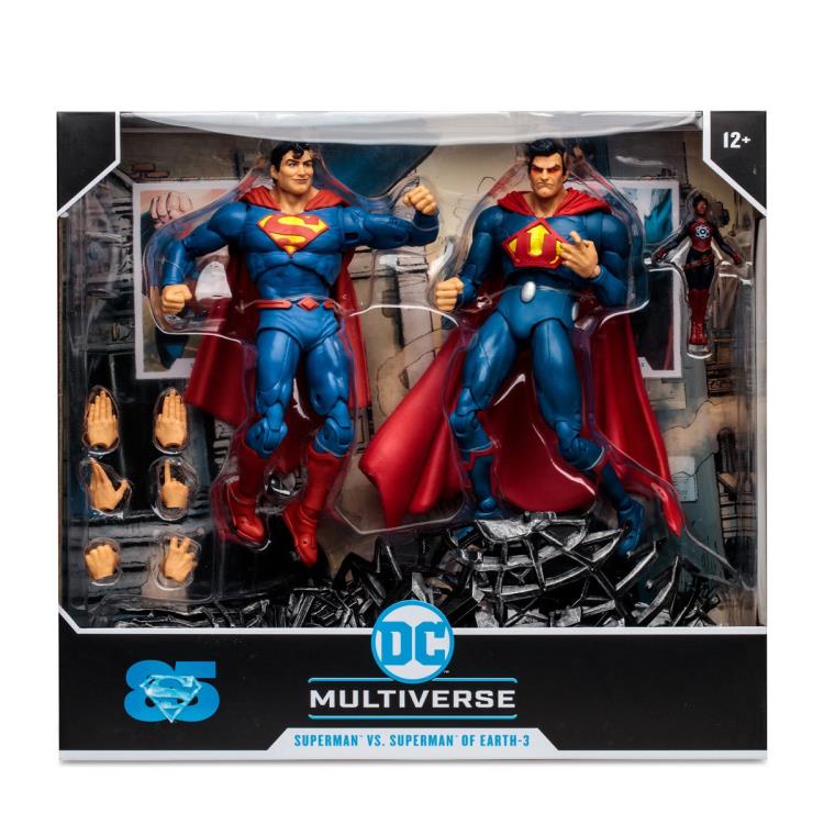 DC Multiverse Superman vs Superman of Earth-3 with Atomica Figure Two-Pack Gallery Image 16
