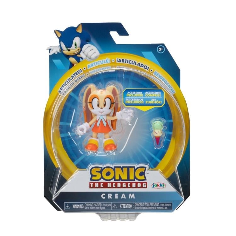 Sonic The Hedgehog 4" Modern Cream w/ Ice Cream Figure Gallery Image 4