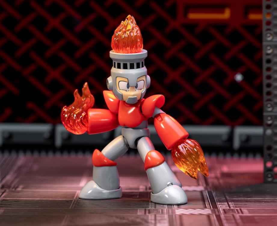 Fire Man フィギュア PT-0010 Mega Man Fire Man 1/12 Scale Action Figure