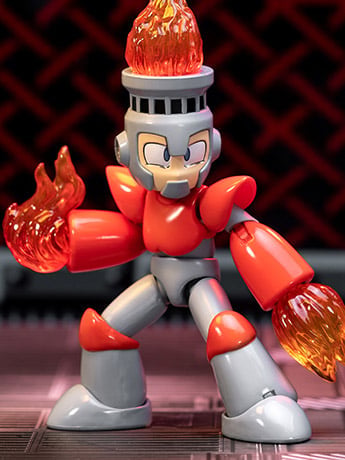 Mega Man Fire Man 1/12 Scale Action Figure