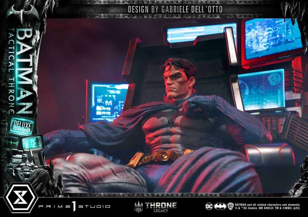 DC Comics Throne Legacy Collection Batman Tactical Throne (Deluxe Ver.) 1/4 Scale Statue Gallery Image 13