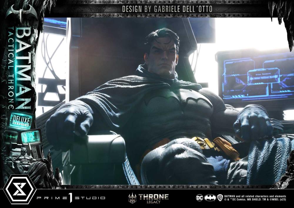 DC Comics Throne Legacy Collection Batman Tactical Throne (Deluxe Ver.) 1/4 Scale Statue Gallery Image 50