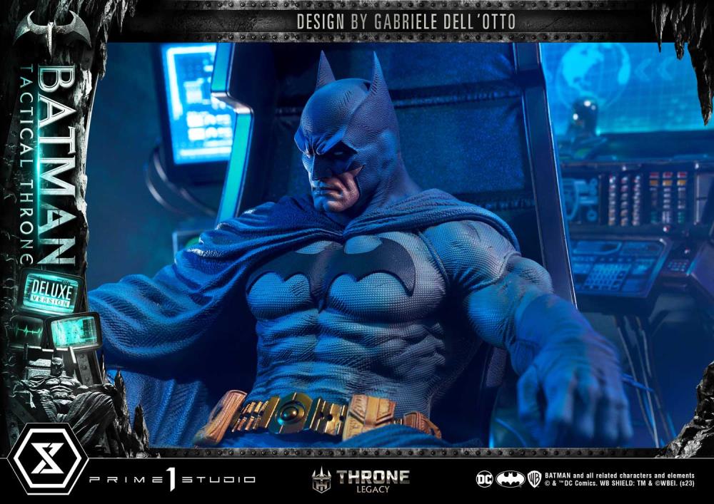 DC Comics Throne Legacy Collection Batman Tactical Throne (Deluxe Ver.) 1/4 Scale Statue Gallery Image 19