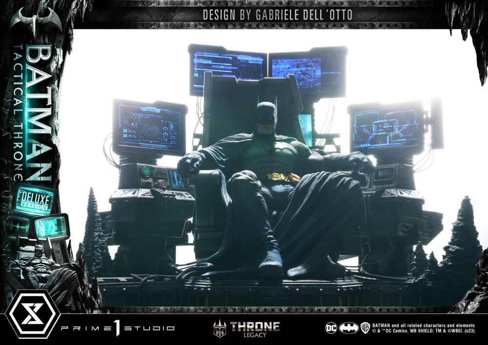 DC Comics Throne Legacy Collection Batman Tactical Throne (Deluxe Ver.) 1/4 Scale Statue Gallery Image 47