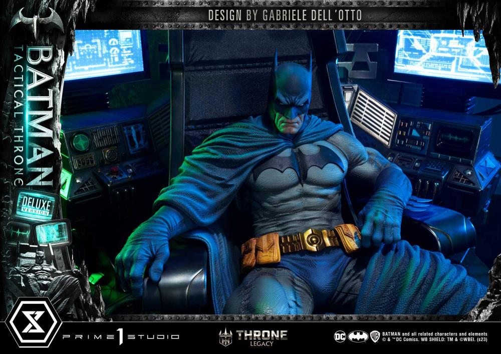 DC Comics Throne Legacy Collection Batman Tactical Throne (Deluxe Ver.) 1/4 Scale Statue Gallery Image 18