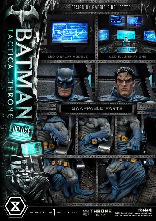 DC Comics Throne Legacy Collection Batman Tactical Throne (Deluxe Ver.) 1/4 Scale Statue Gallery Image 62