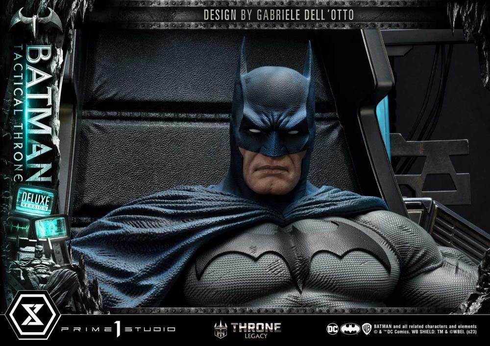 DC Comics Throne Legacy Collection Batman Tactical Throne (Deluxe Ver.) 1/4 Scale Statue Gallery Image 56