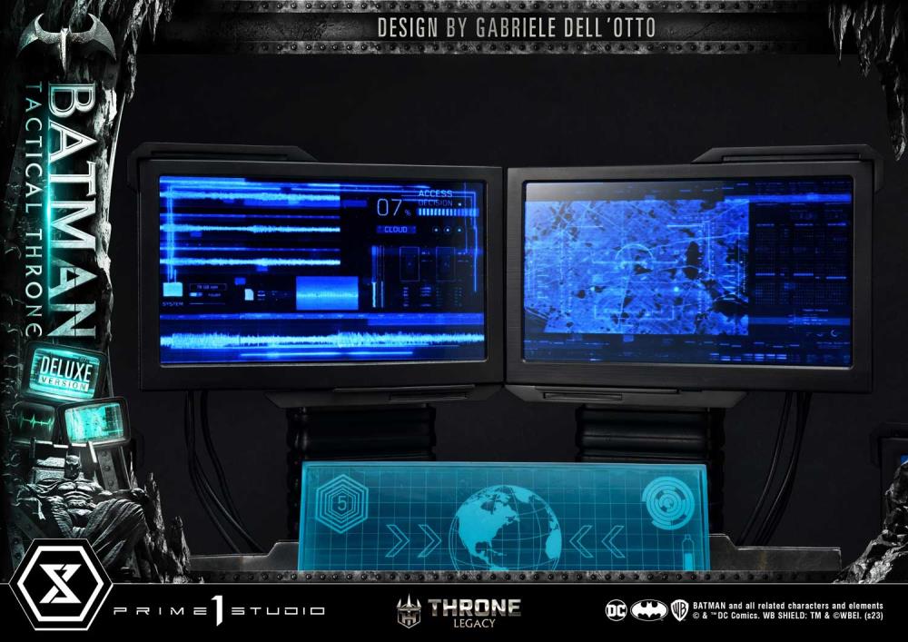 DC Comics Throne Legacy Collection Batman Tactical Throne (Deluxe Ver.) 1/4 Scale Statue Gallery Image 67