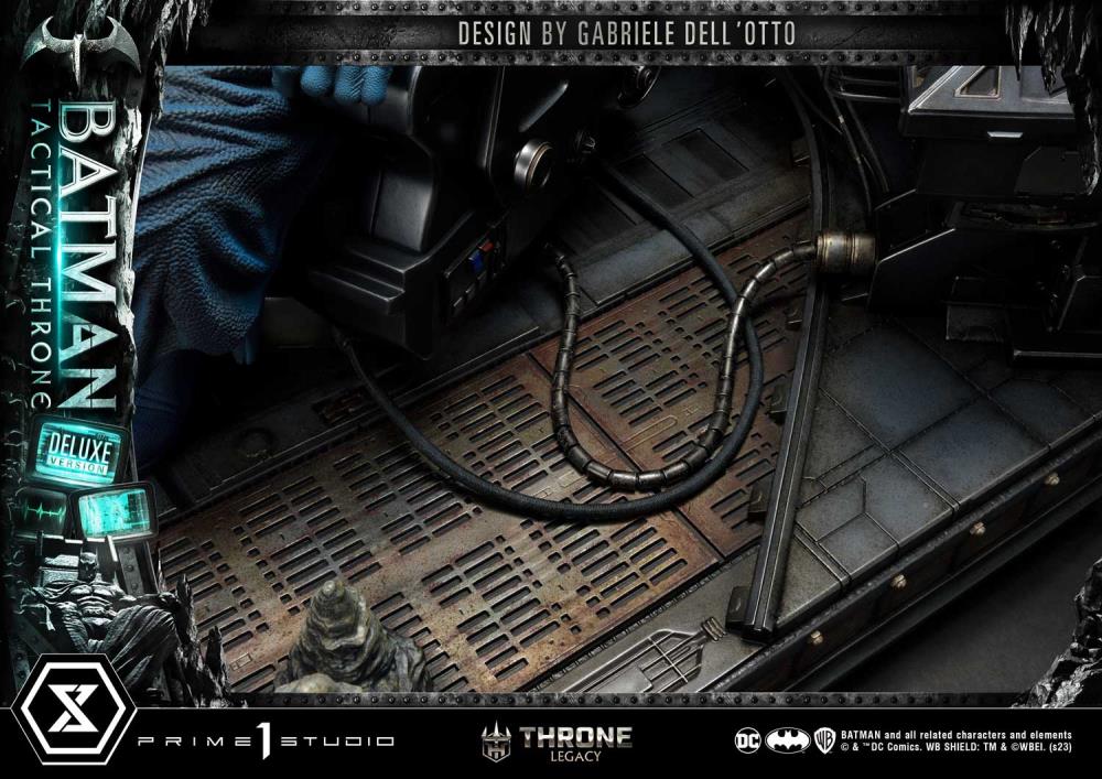 DC Comics Throne Legacy Collection Batman Tactical Throne (Deluxe Ver.) 1/4 Scale Statue Gallery Image 78