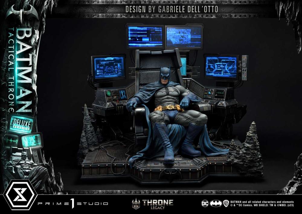 DC Comics Throne Legacy Collection Batman Tactical Throne (Deluxe Ver.) 1/4 Scale Statue Gallery Image 37
