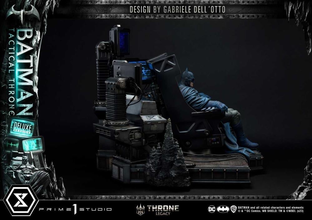 DC Comics Throne Legacy Collection Batman Tactical Throne (Deluxe Ver.) 1/4 Scale Statue Gallery Image 38