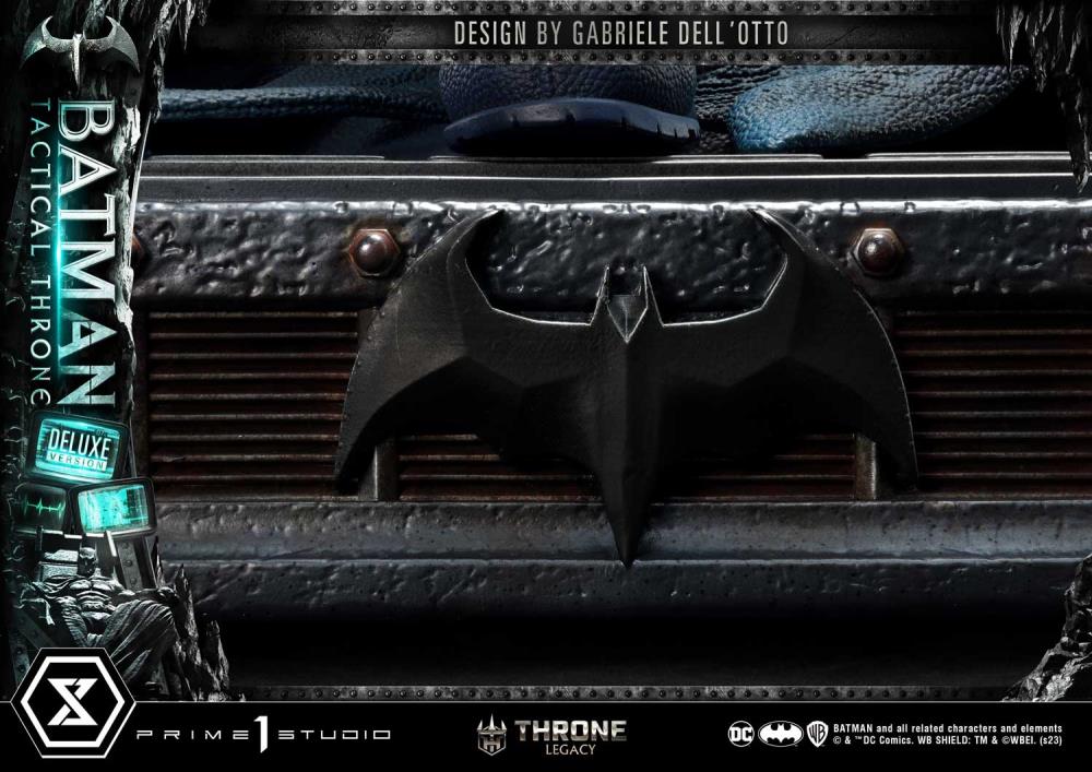 DC Comics Throne Legacy Collection Batman Tactical Throne (Deluxe Ver.) 1/4 Scale Statue Gallery Image 77