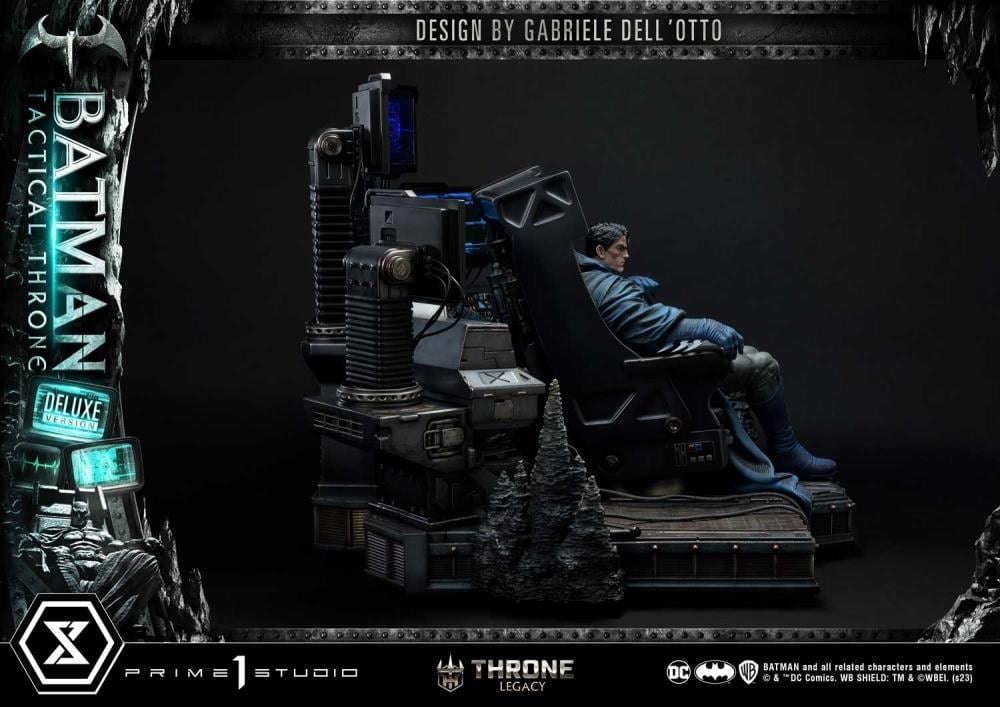 DC Comics Throne Legacy Collection Batman Tactical Throne (Deluxe Ver.) 1/4 Scale Statue Gallery Image 42