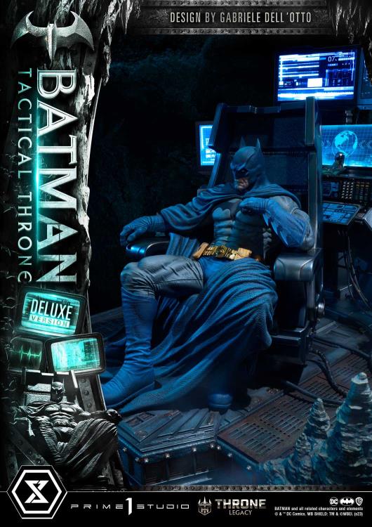 DC Comics Throne Legacy Collection Batman Tactical Throne (Deluxe Ver.) 1/4 Scale Statue Gallery Image 16