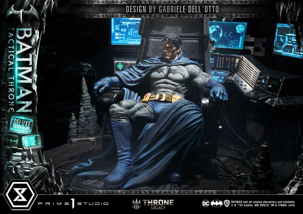 DC Comics Throne Legacy Collection Batman Tactical Throne (Deluxe Ver.) 1/4 Scale Statue Gallery Image 33