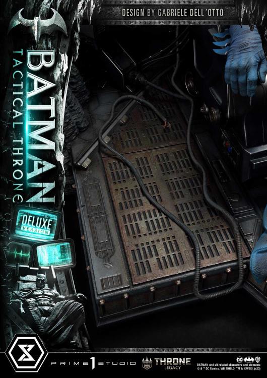 DC Comics Throne Legacy Collection Batman Tactical Throne (Deluxe Ver.) 1/4 Scale Statue Gallery Image 75
