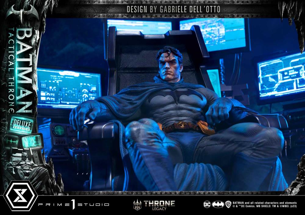 DC Comics Throne Legacy Collection Batman Tactical Throne (Deluxe Ver.) 1/4 Scale Statue Gallery Image 25