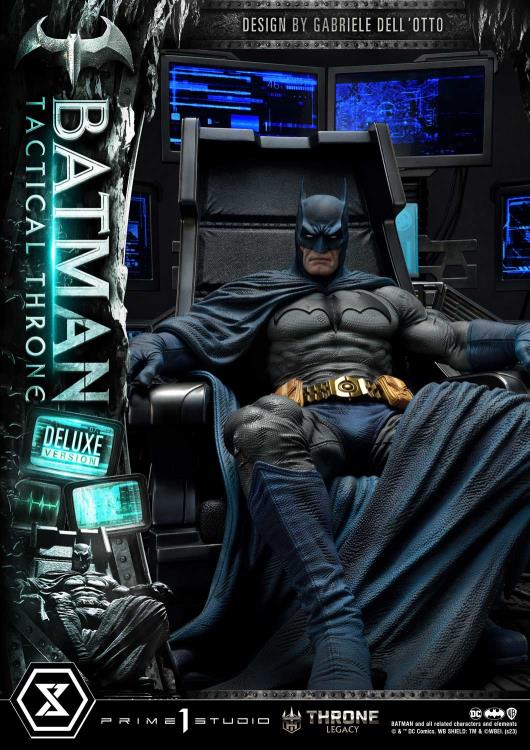DC Comics Throne Legacy Collection Batman Tactical Throne (Deluxe Ver.) 1/4 Scale Statue Gallery Image 54
