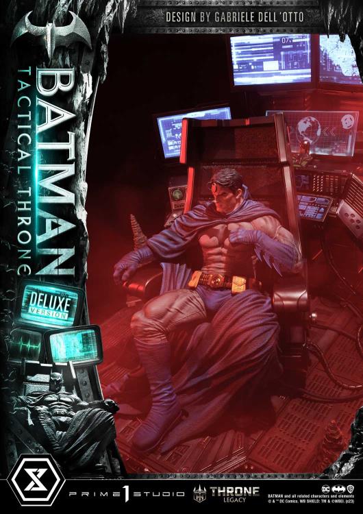 DC Comics Throne Legacy Collection Batman Tactical Throne (Deluxe Ver.) 1/4 Scale Statue Gallery Image 10