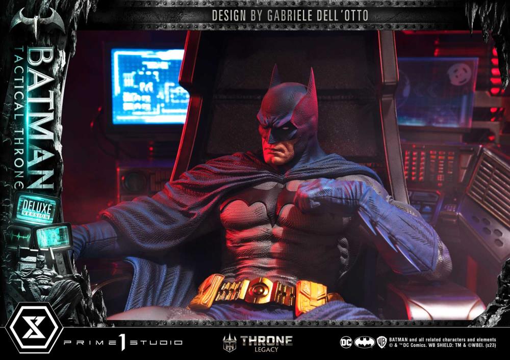 DC Comics Throne Legacy Collection Batman Tactical Throne (Deluxe Ver.) 1/4 Scale Statue Gallery Image 12