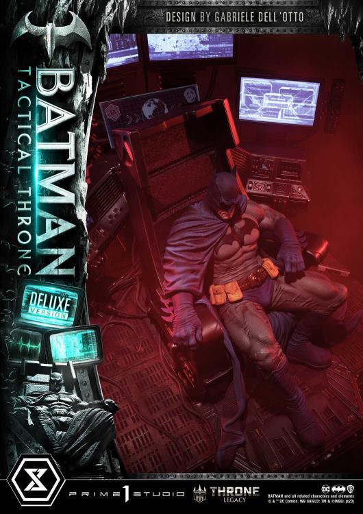 DC Comics Throne Legacy Collection Batman Tactical Throne (Deluxe Ver.) 1/4 Scale Statue Gallery Image 9