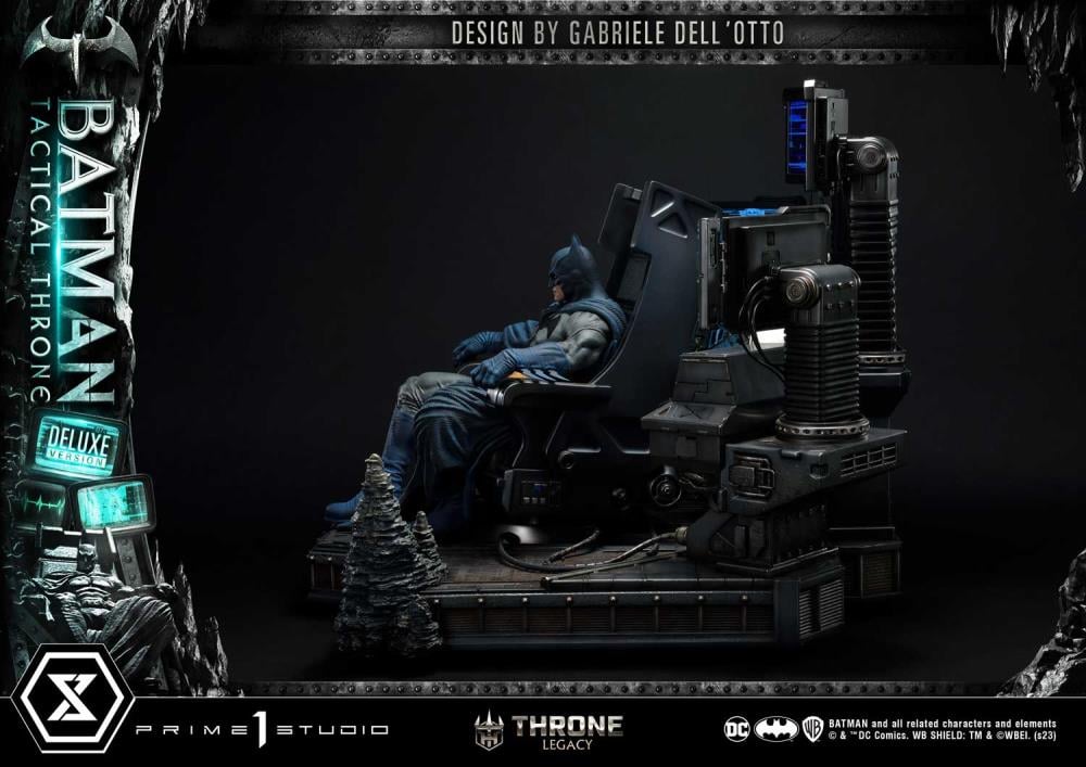 DC Comics Throne Legacy Collection Batman Tactical Throne (Deluxe Ver.) 1/4 Scale Statue Gallery Image 40
