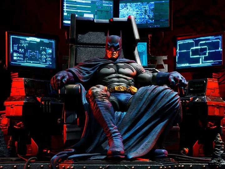 DC Comics Throne Legacy Collection Batman Tactical Throne (Deluxe Ver.) 1/4 Scale Statue Gallery Image 1