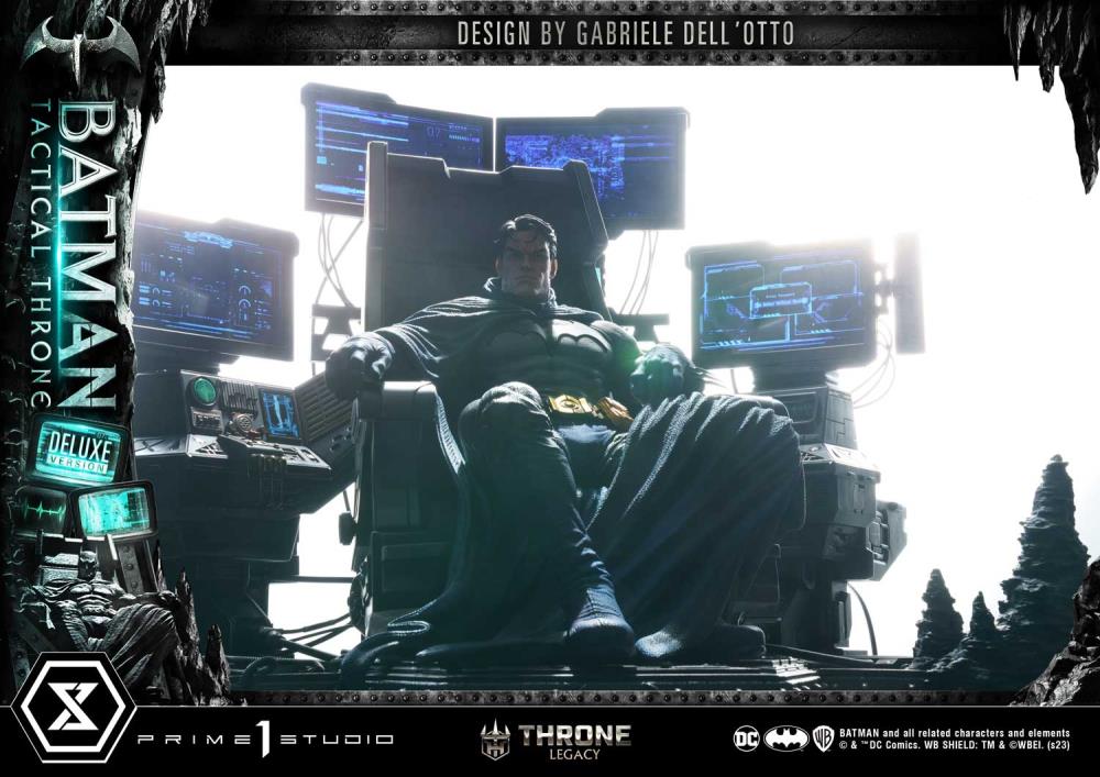 DC Comics Throne Legacy Collection Batman Tactical Throne (Deluxe Ver.) 1/4 Scale Statue Gallery Image 49