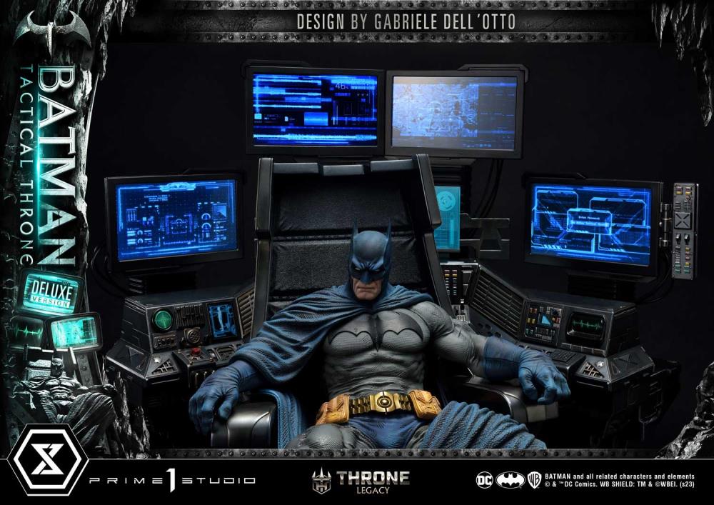 DC Comics Throne Legacy Collection Batman Tactical Throne (Deluxe Ver.) 1/4 Scale Statue Gallery Image 44
