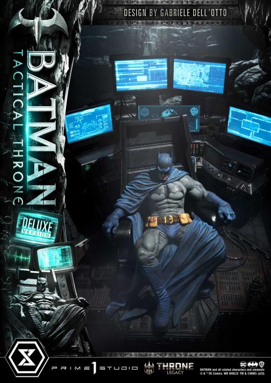 DC Comics Throne Legacy Collection Batman Tactical Throne (Deluxe Ver.) 1/4 Scale Statue Gallery Image 29