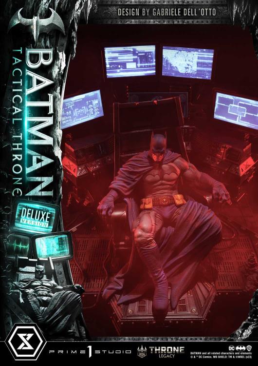 DC Comics Throne Legacy Collection Batman Tactical Throne (Deluxe Ver.) 1/4 Scale Statue Gallery Image 8