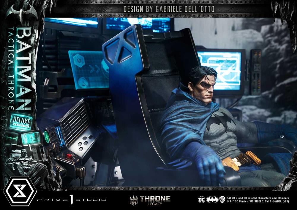 DC Comics Throne Legacy Collection Batman Tactical Throne (Deluxe Ver.) 1/4 Scale Statue Gallery Image 52