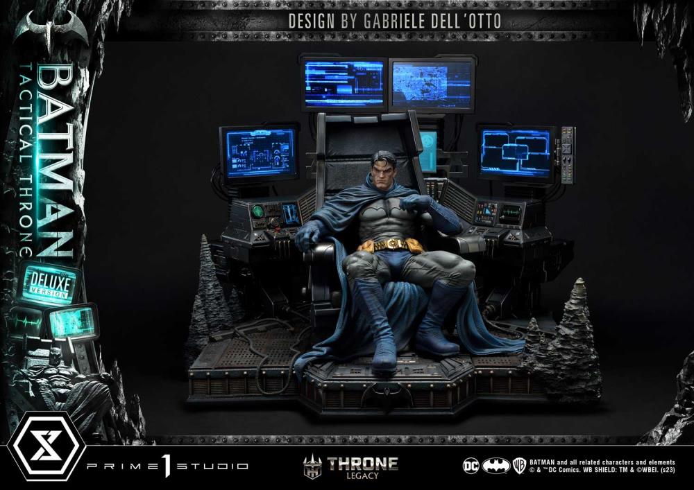 DC Comics Throne Legacy Collection Batman Tactical Throne (Deluxe Ver.) 1/4 Scale Statue Gallery Image 41