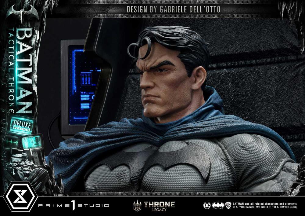 DC Comics Throne Legacy Collection Batman Tactical Throne (Deluxe Bonus Ver.) 1/4 Scale Statue Gallery Image 64