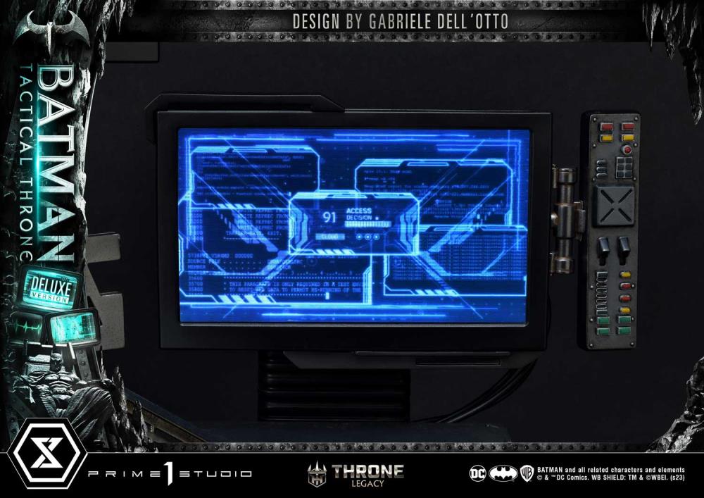 DC Comics Throne Legacy Collection Batman Tactical Throne (Deluxe Bonus Ver.) 1/4 Scale Statue Gallery Image 78