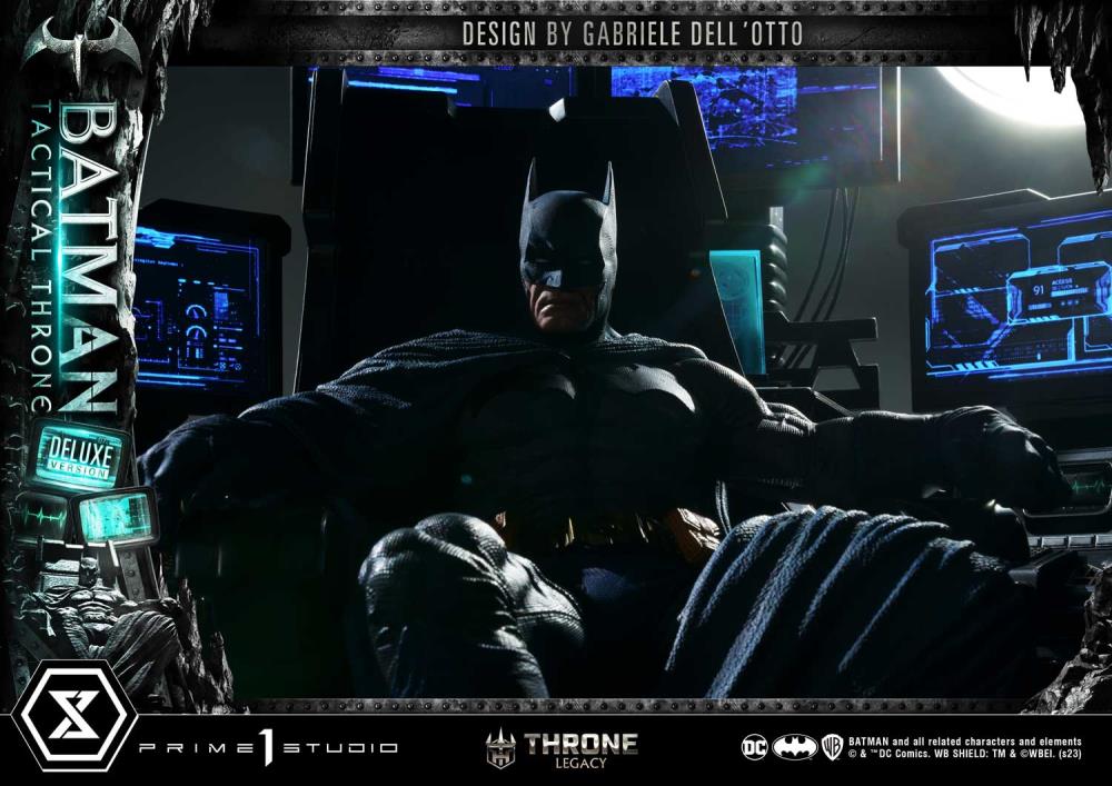 DC Comics Throne Legacy Collection Batman Tactical Throne (Deluxe Bonus Ver.) 1/4 Scale Statue Gallery Image 17