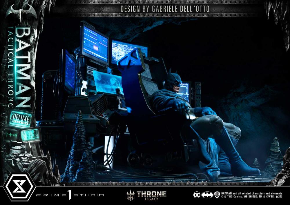 DC Comics Throne Legacy Collection Batman Tactical Throne (Deluxe Bonus Ver.) 1/4 Scale Statue Gallery Image 54