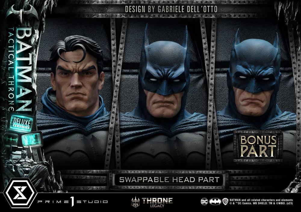 DC Comics Throne Legacy Collection Batman Tactical Throne (Deluxe Bonus Ver.) 1/4 Scale Statue Gallery Image 67