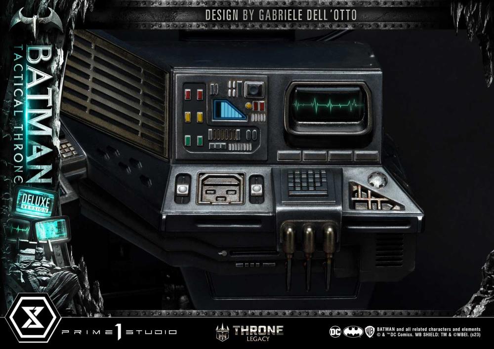 DC Comics Throne Legacy Collection Batman Tactical Throne (Deluxe Bonus Ver.) 1/4 Scale Statue Gallery Image 79