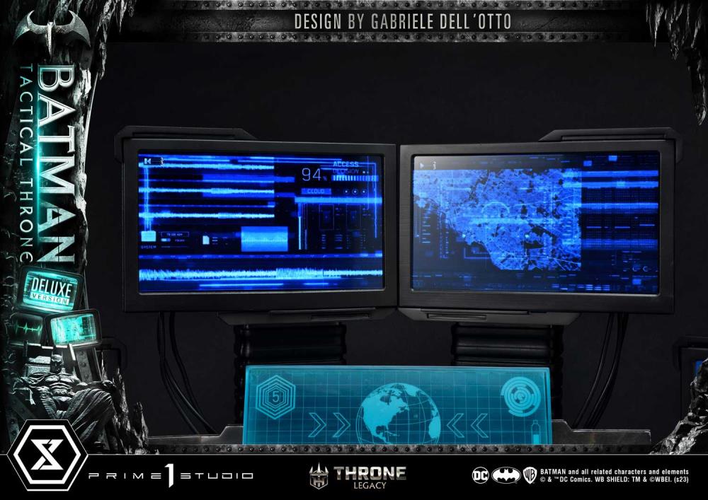 DC Comics Throne Legacy Collection Batman Tactical Throne (Deluxe Bonus Ver.) 1/4 Scale Statue Gallery Image 85