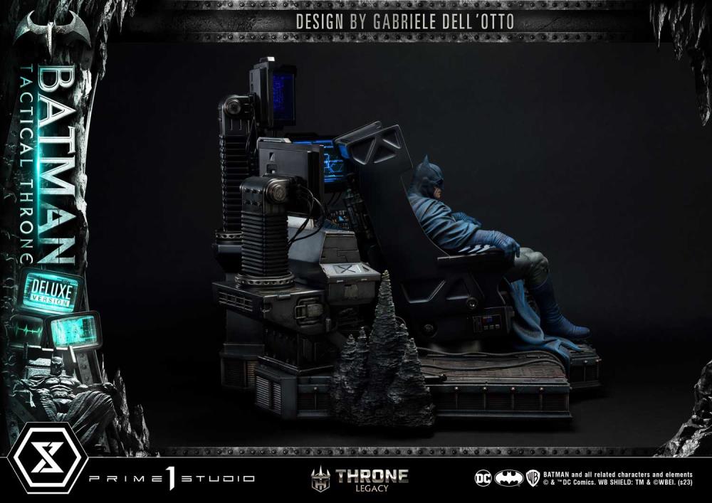 DC Comics Throne Legacy Collection Batman Tactical Throne (Deluxe Bonus Ver.) 1/4 Scale Statue Gallery Image 44