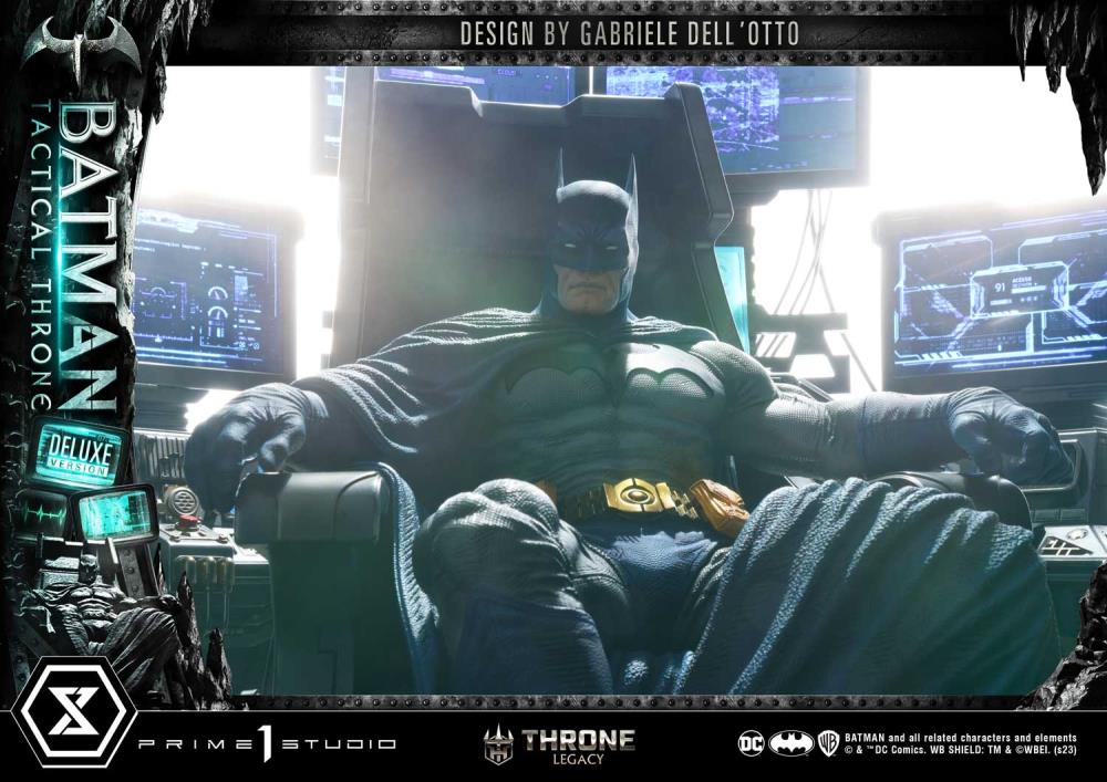 DC Comics Throne Legacy Collection Batman Tactical Throne (Deluxe Bonus Ver.) 1/4 Scale Statue Gallery Image 13