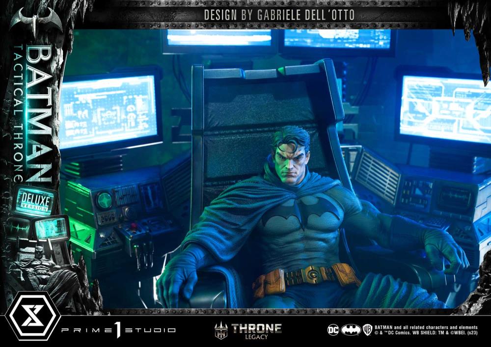 DC Comics Throne Legacy Collection Batman Tactical Throne (Deluxe Bonus Ver.) 1/4 Scale Statue Gallery Image 41