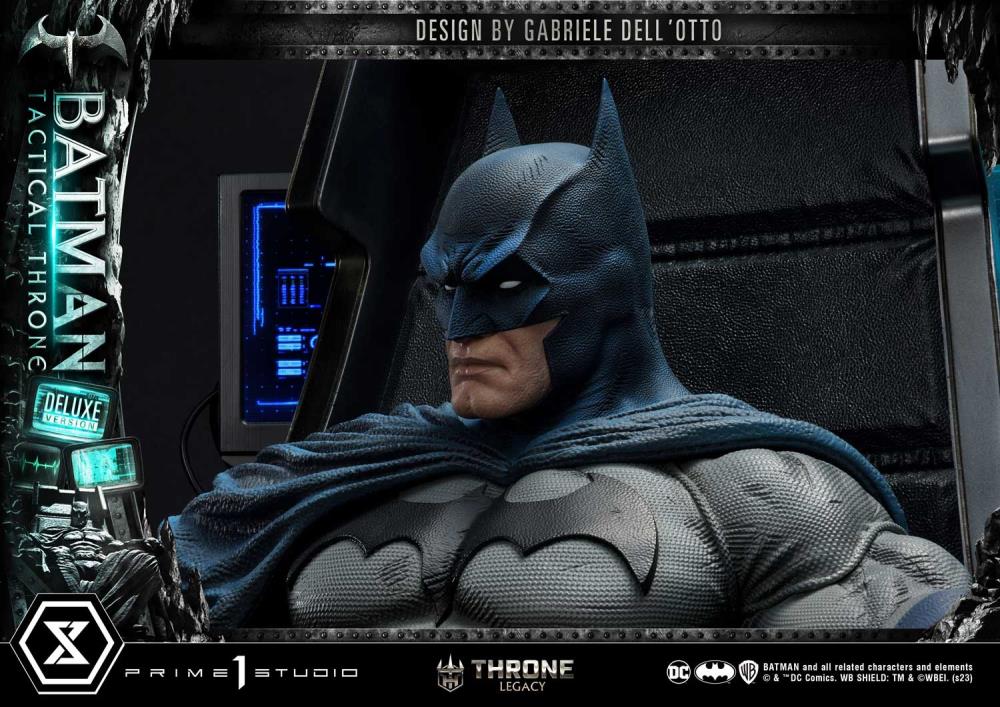 DC Comics Throne Legacy Collection Batman Tactical Throne (Deluxe Bonus Ver.) 1/4 Scale Statue Gallery Image 61