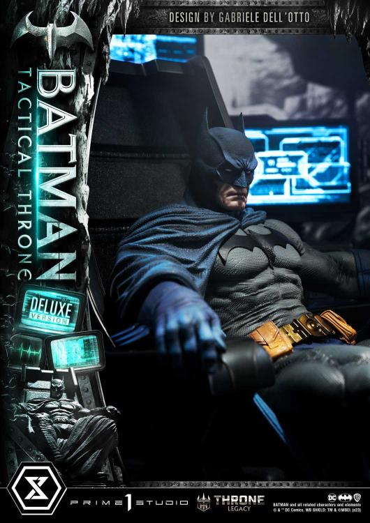 DC Comics Throne Legacy Collection Batman Tactical Throne (Deluxe Bonus Ver.) 1/4 Scale Statue Gallery Image 52