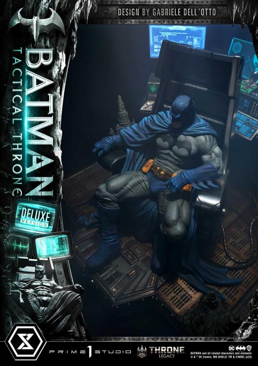 DC Comics Throne Legacy Collection Batman Tactical Throne (Deluxe Bonus Ver.) 1/4 Scale Statue Gallery Image 9
