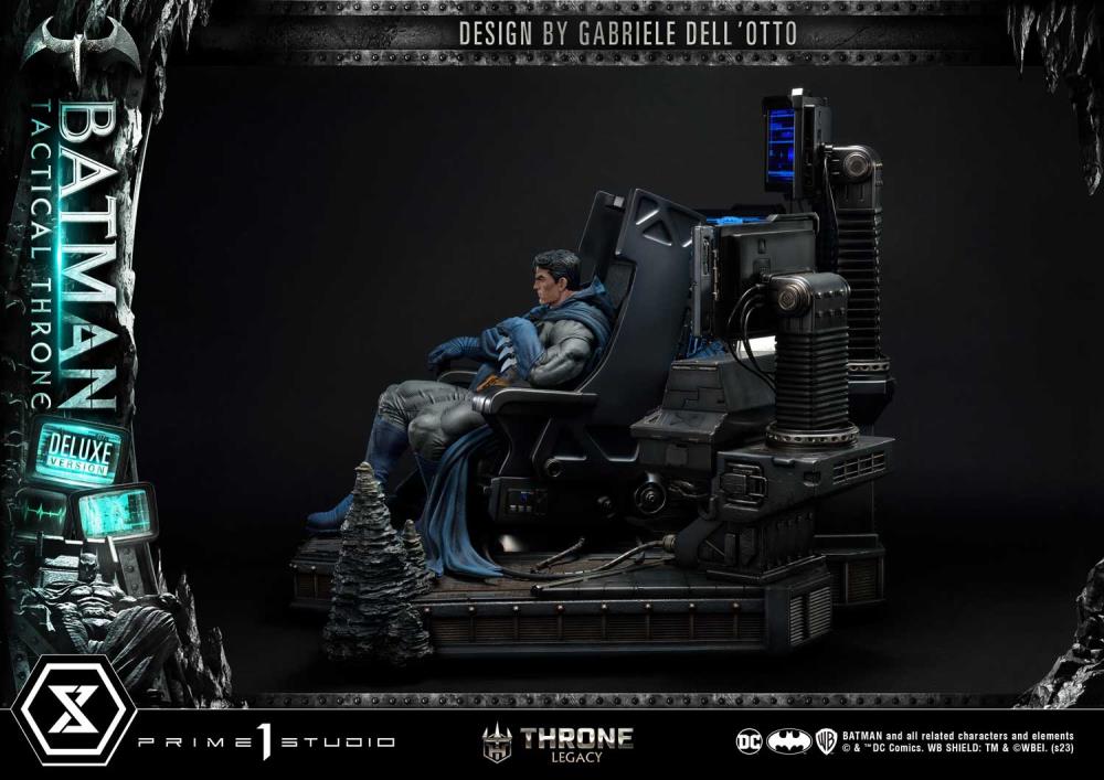 DC Comics Throne Legacy Collection Batman Tactical Throne (Deluxe Bonus Ver.) 1/4 Scale Statue Gallery Image 50