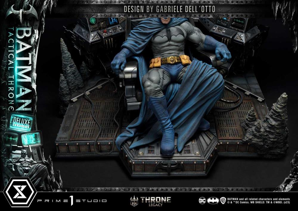 DC Comics Throne Legacy Collection Batman Tactical Throne (Deluxe Bonus Ver.) 1/4 Scale Statue Gallery Image 56